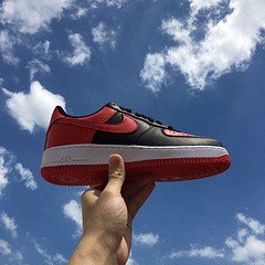 AF1空军黑红低帮原厂标3645NIKEAIRFORCE1