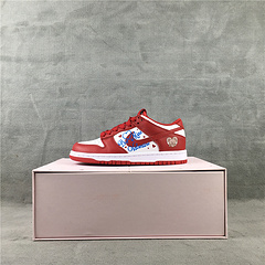 耐克白红低帮3646NikeDunkLowRetro货号DD1391002爱心鞋盒破损扣20