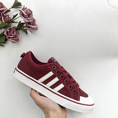 三叶草AdidasNizzaM潮鞋校园板鞋情侣款帆布鞋B37857尺码3644