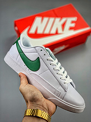 开拓者小白鞋NikeBlazer454471108海玻璃原厂鞋垫中底拉帮走线媲美原版