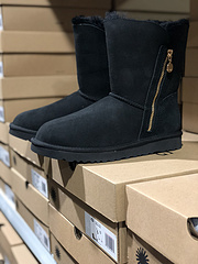 UGG1112480侧拉链中筒靴黑色现货3640