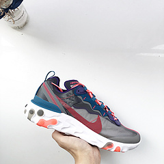 NikeReactElement87高桥盾CJ6897061全鞋采用原厂韩国进口纱网脚感清洁度均达到公司货标准价格一步到位真爱粉必入尺码3646