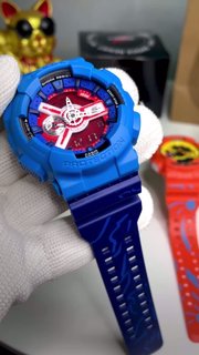 70卡西欧新款GA110火影忍者联名款限量版原单抬手灯卡西欧GSHOCK经典防震表盘设计原单现货秒发45度自动抬手亮灯功能配合冲击视觉的强烈色彩LCD液晶显示盘精确到11300秒的秒表计速功能防震防磁200米防水48个城市时间倒计时闹钟全自动日历等多样强大功能