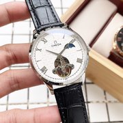 统一价510品牌欧米茄OMEGA款式尊贵绅士潮男腕表机械尺寸43mm12mm机芯三针飞轮全自动机械镜面矿物质水晶玻璃材料316精钢表扣折叠扣精致打造完美呈现SZ精品力推欢迎转