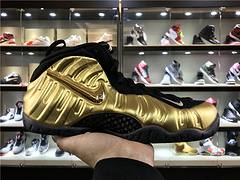 耐克NIKEAirFoampositeOnePro耐克喷泡NikeAirFoampositeProMetallicGold货号624041701耐克液态金泡38546