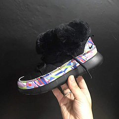 002耐克童靴儿童雪地靴加毛靴子2235