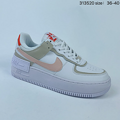 100耐克NikeAirForce1LowShadow空军一号马卡龙运动板鞋313520