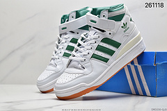 90阿迪达斯AdidasForumMid魔术贴高帮男女潮流板鞋休闲鞋货号261118